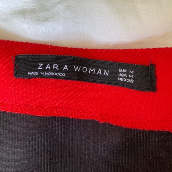 Red Mini Skirt - Picture 3 of 3